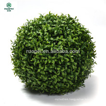hanging artificial boxwood topiary grass ball for home & garden